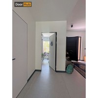 HPL Doors with Royal Black Profile UAE – Luxury Architectural Door Systems